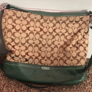 Coach cross body bag